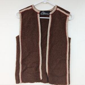 Vintage Lillunn Norway Women's Wool Sweater Vest, Size M